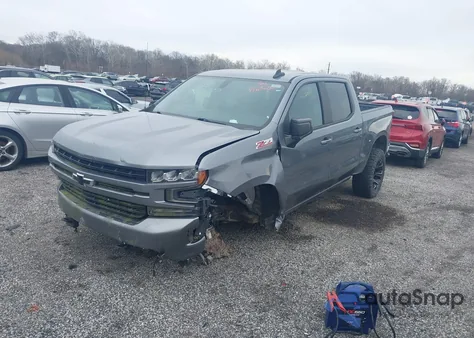 2020 Chevrolet Silverado 1500 4Wd Short Bed Rst из США, поврежденный, VIN 3GCUYEED9LG255071